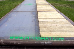 custom steel sheet rig mat